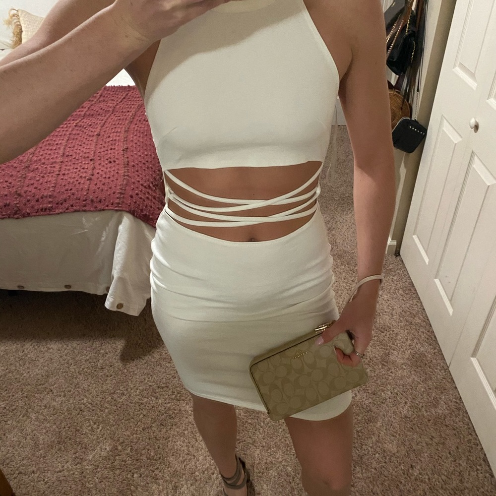 White dress